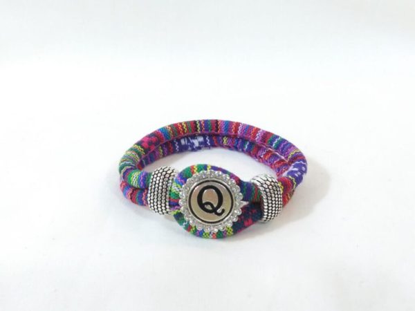 Dark Pink/Purple Multicolored Bracelet