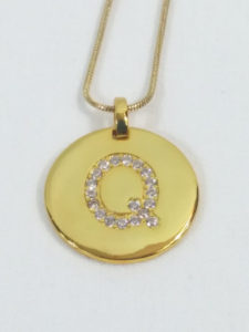 Micropave Cubic Zirconia Pendant Necklace