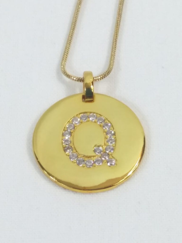 Micropave Cubic Zirconia Pendant Necklace