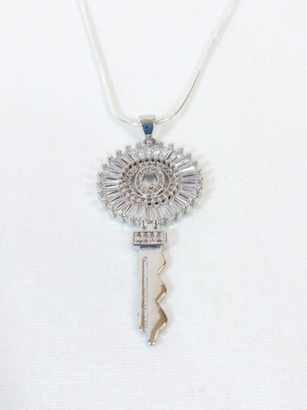 Silver Key Pendant