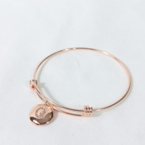 Small Rose Gold Q Bangle