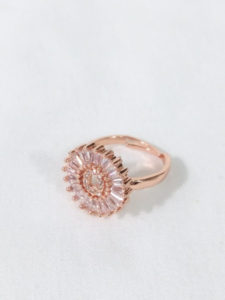 Rose Gold Adjustable Ring