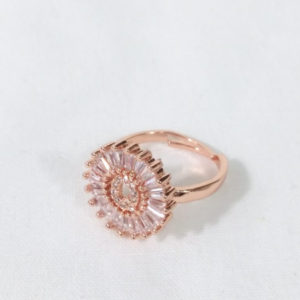 Rose Gold Adjustable Ring