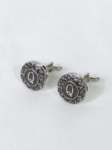 Snap Button Brass Cufflinks