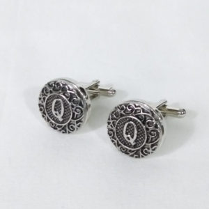 Snap Button Brass Cufflinks