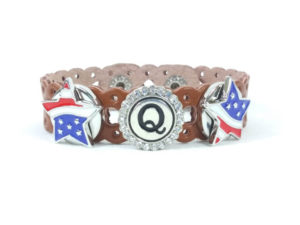 Sienna Spinner Flag Bracelet